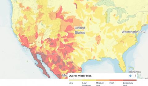 heat map of US